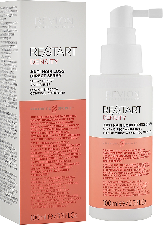 Spray przeciw wypadaniu włosów - Revlon Professional Restart Density Anti-Hair Loss Direct Spray — Zdjęcie N2