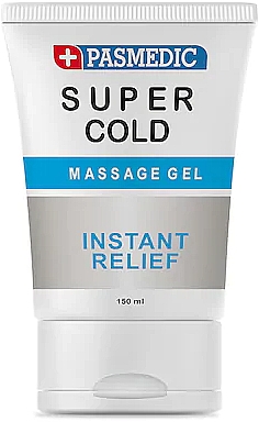 Superzimny żel do masażu ciała - Pasmedic Super Cold Massage Gel — Zdjęcie N1