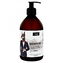 Żel pod prysznic - LaQ Doberman For Men 8in1 Shower Gel Sex and Business Fragrance — Zdjęcie N2