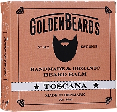 Zestaw do pielęgnacji brody - Golden Beards Starter Beard Kit Toscana (balm/60ml + oil/30ml + shm/100ml + cond/100ml + brush) — Zdjęcie N6