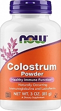 Kolostrum w proszku na odporność - Now Foods Colostrum Powder — Zdjęcie N1