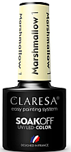 PREZENT! Żelowy lakier do paznokci - Claresa Marshmallow Soak Off UV/LED Color — Zdjęcie N1