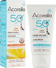 Przeciwsłoneczny krem dla dzieci SPF 50+ - Acorelle Baby Sunscreen Very High Protection SPF50 — Zdjęcie N2