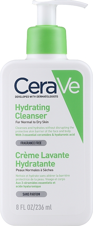 Nawilżająca emulsja do mycia - CeraVe Hydrating Cleanser — Zdjęcie N2