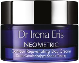 Krem odmładzający kontur twarzy na dzień SPF 20 - Dr Irena Eris Neometric Contour Rejuvenating Day Cream  — Zdjęcie N2