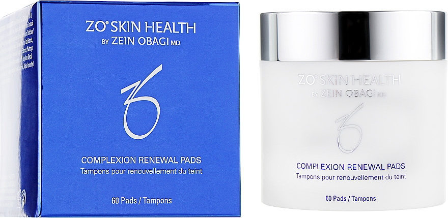 Chusteczki przeciwtrądzikowe do twarzy - Zein Obagi Zo Skin Health Complexion Renewal Pads — Zdjęcie N1