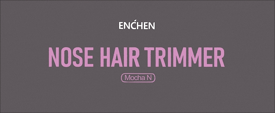 Trymer do nosa i uszu - Enchen Mocha N Nose Hair Trimmer — Zdjęcie N2