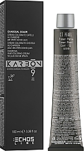 Toner do włosów z węglem aktywnym - Echosline Karbon 9 Charcoal Ash Toner — Zdjęcie N2