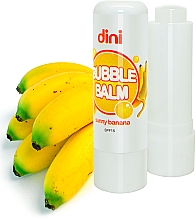 Pomadka higieniczna Banan - Dini Bubble Balm Banan SPF 15 — Zdjęcie N1