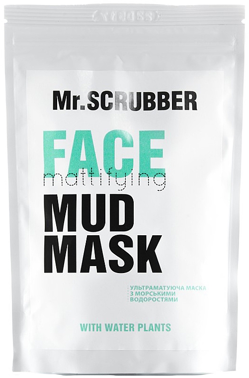 Matująca maska do twarzy - Mr.Scrubber Mud Mask Face Mattifying — Zdjęcie N1