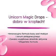 Pielęgnująca baza pod makijaż - Eveline Unicorn Magic Drops — Zdjęcie N3