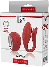 Wibrator dla par, czerwony - Dream Toys Red Revolution Pandora  — Zdjęcie N3