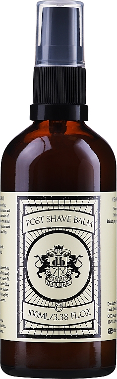 Naturalny balsam nawilżający po goleniu, cyprysowo-imbirowy - Dear Barber Post Shave Balm — Zdjęcie N1