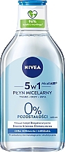 Kup PRZECENA! NIVEA MicellAIR® SKIN BREATHE - Płyn micelarny 5w1 do cery normalnej i mieszanej *