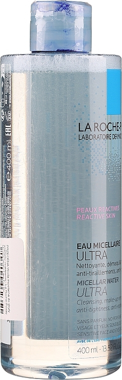 PRZECENA!  Woda micelarna do skóry wrażliwej i reaktywnej - La Roche-Posay Micellar Water Ultra For Reactive Skin * — Zdjęcie N1