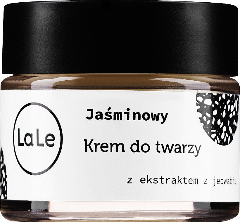 PRZECENA! Jaśminowy krem do twarzy z ekstraktem z jedwabiu - La-Le Face Cream  * — Zdjęcie N1