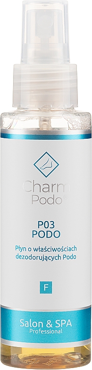 Płyn do stóp o właściwościach dezodorujących - Charmine Rose P03 Podo — Zdjęcie N1