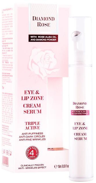 Serum do okolic oczu i ust - BioFresh Diamond Rose Eye & Lip Zone Cream Serum — Zdjęcie N1