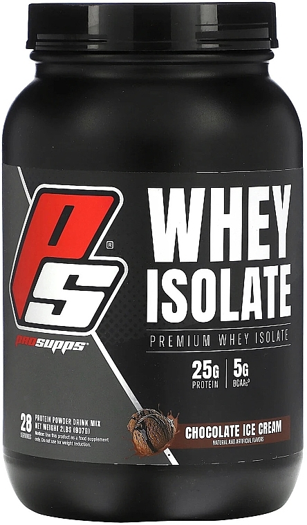 Koncentrat serwatki Lody czekoladowe - ProSupps Whey Isolate Chocolate Ice Cream — Zdjęcie N1