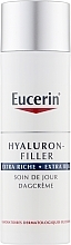 Kup Bogaty krem do twarzy na dzień wypełniający zmarszczki - Eucerin Hyaluron-Filler Extra Riche Day Cream