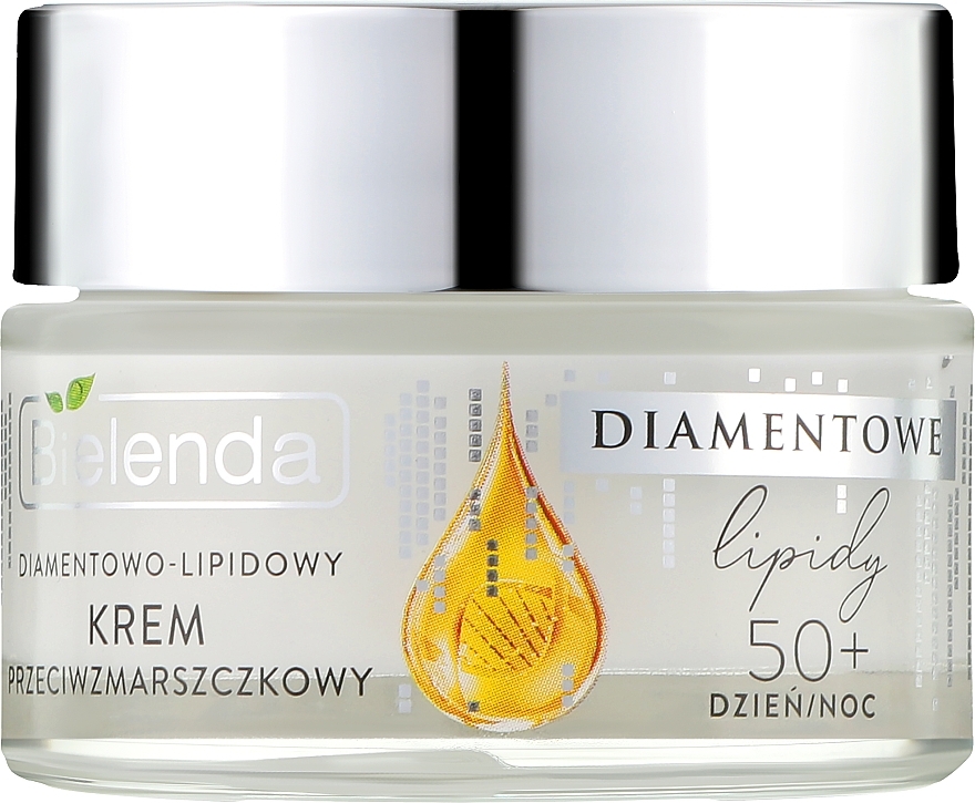 PRZECENA! Krem przeciwzmarszczkowy do twarzy - Bielenda Diamond Lipids 50+ * — Zdjęcie N2