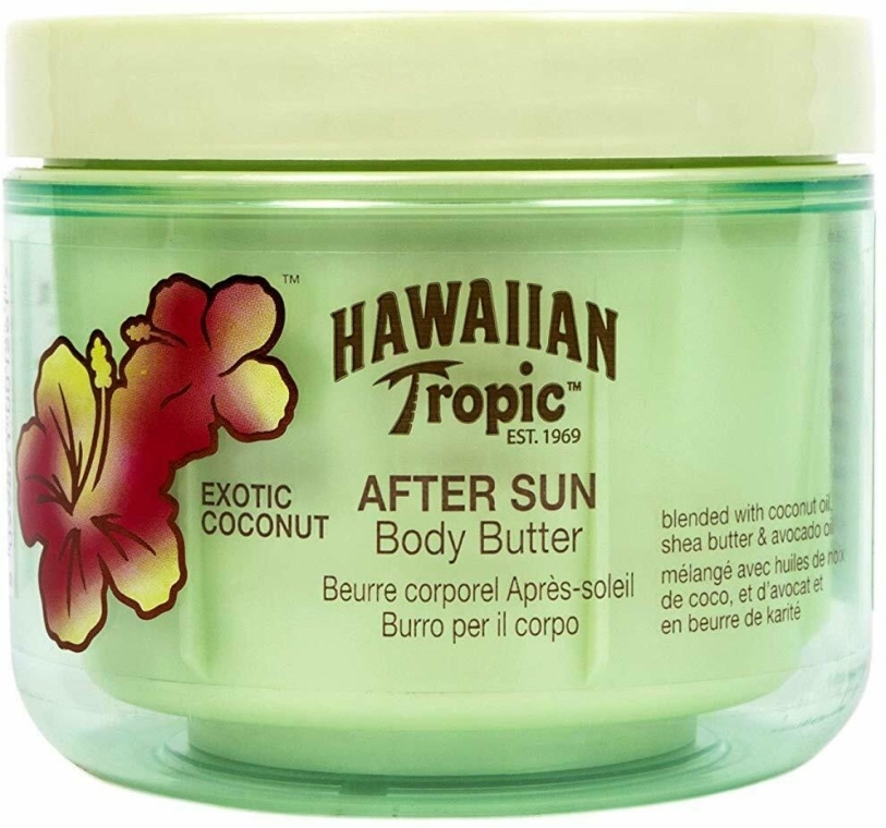 Masło do ciała po opalaniu - Hawaiian Tropic Luxury Coconut Body Butter After Sun — Zdjęcie N1