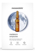 Ampułki do twarzy Melatoninowa pielęgnacja na noc - Mesoestetic Home Performance Melatonin Ampoules — Zdjęcie N2