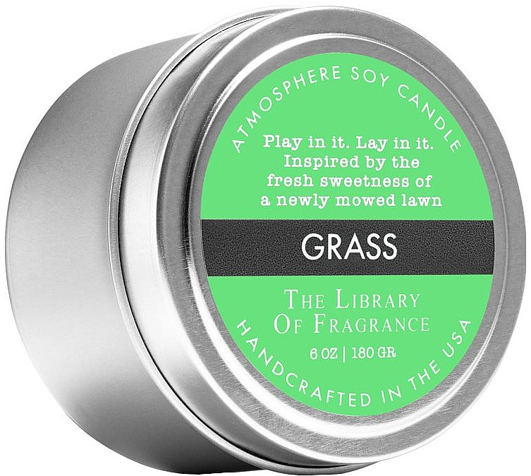 Demeter Fragrance The Library of Fragrance Grass Atmosphere Soy Candle - Świeca zapachowa — Zdjęcie N1