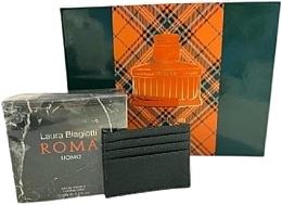 Kup Laura Biagiotti Roma Uomo - Zestaw (edt/125ml + card/holder/1pc)
