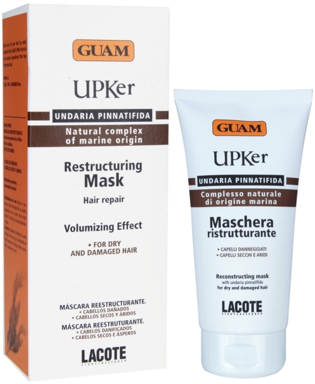 Odbudowująca maska do włosów - Guam UPKer Restructuring Mask — Zdjęcie N1