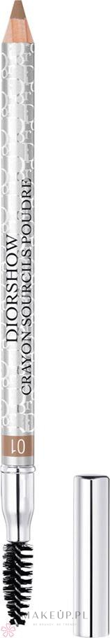 Kredka do brwi ze szczoteczką - Dior Diorshow Crayon Sourcils Poudre — Zdjęcie 01 - Blond