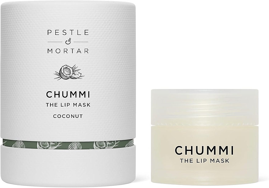 Maska do ust - Pestle & Mortar Chummi Lip Mask Coconut — Zdjęcie N1