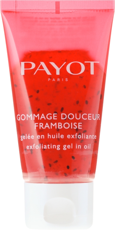 Złuszczający żel w olejku z pestkami malin - Payot Gommage Douceur Framboise — Zdjęcie N3