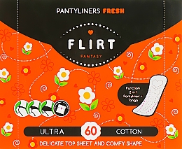 Kup Wkładki higieniczne Ultra Fresh Cotton, 60 szt. - Fantasy Flirt