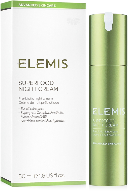 Odżywczy krem do twarzy na noc - Elemis Superfood Night Cream — Zdjęcie N4