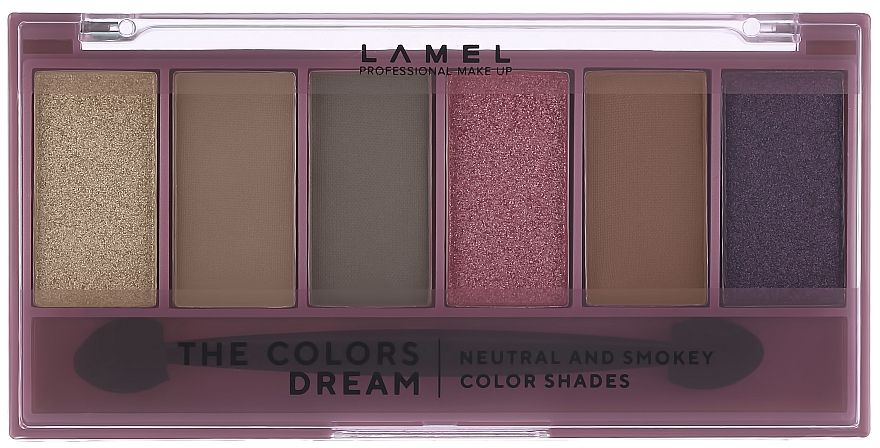 Paleta cieni do powiek - LAMEL Make Up The Colors Dream — Zdjęcie N1