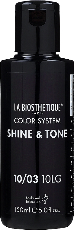 Półtrwały żel koloryzujący do włosów - La Biosthetique Color System Shine&Tone — Zdjęcie N1