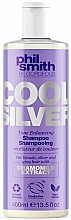Kup Tonizujący szampon do włosów blond i siwych - Phil Smith Be Gorgeous Cool Silver Tone Enhancing Shampoo