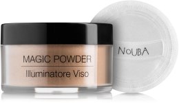 Połyskujący puder do twarzy i ciała - NoUBA Magic Powder — Zdjęcie N2