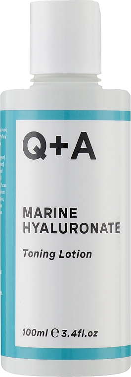 Tonik do twarzy - Q+A Marina Hyaluronic Toning Lotion — Zdjęcie N1