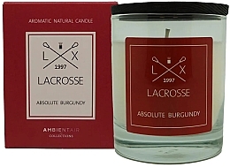 PRZECENA! Świeca zapachowa - Ambientair Lacrosse Absolute Burgundy * — Zdjęcie N1