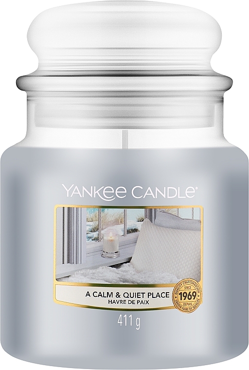 Świeca zapachowa w słoiku - Yankee Candle A Calm & Quiet Place — Zdjęcie N1