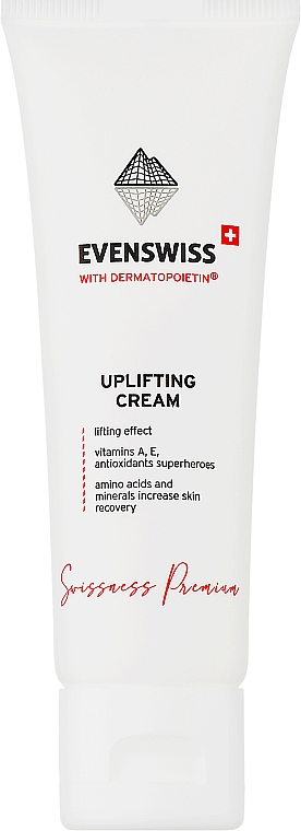 Liftingujący krem do twarzy z witaminami A i E - Evenswiss Uplifting Cream — Zdjęcie N1
