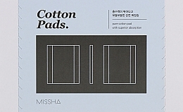 Chusteczki higieniczne - Missha Cotton Pads — Zdjęcie N1