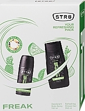 STR8 FR34K - Zestaw (deo/spray/150ml + sh/gel/250ml) — Zdjęcie N1