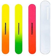 Kup Zestaw kolorowych pilniczków do paznokci - Tweezerman Neon Hot Nail Filemates