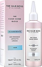 Uniwersalny wzmacniacz i rozświetlacz koloru - The Hair Boss Clear Shine Gloss — Zdjęcie N2