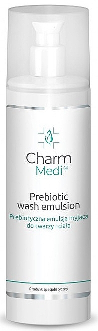 Prebiotyczna emulsja myjąca do twarzy i ciała - Charmine Rose Charm Medi Prebiotic Wash Emulsion — Zdjęcie N1