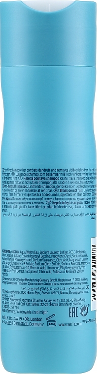 Szampon przeciwłupieżowy - Wella Professionals Invigo Balance Clean Scalp Anti-Dandruff Shampoo — Zdjęcie N2