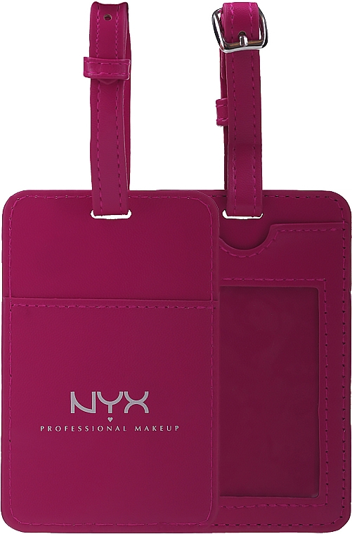 PREZENT! Zawieszka do walizki - NYX Professional Pink Travel Tag — Zdjęcie N1